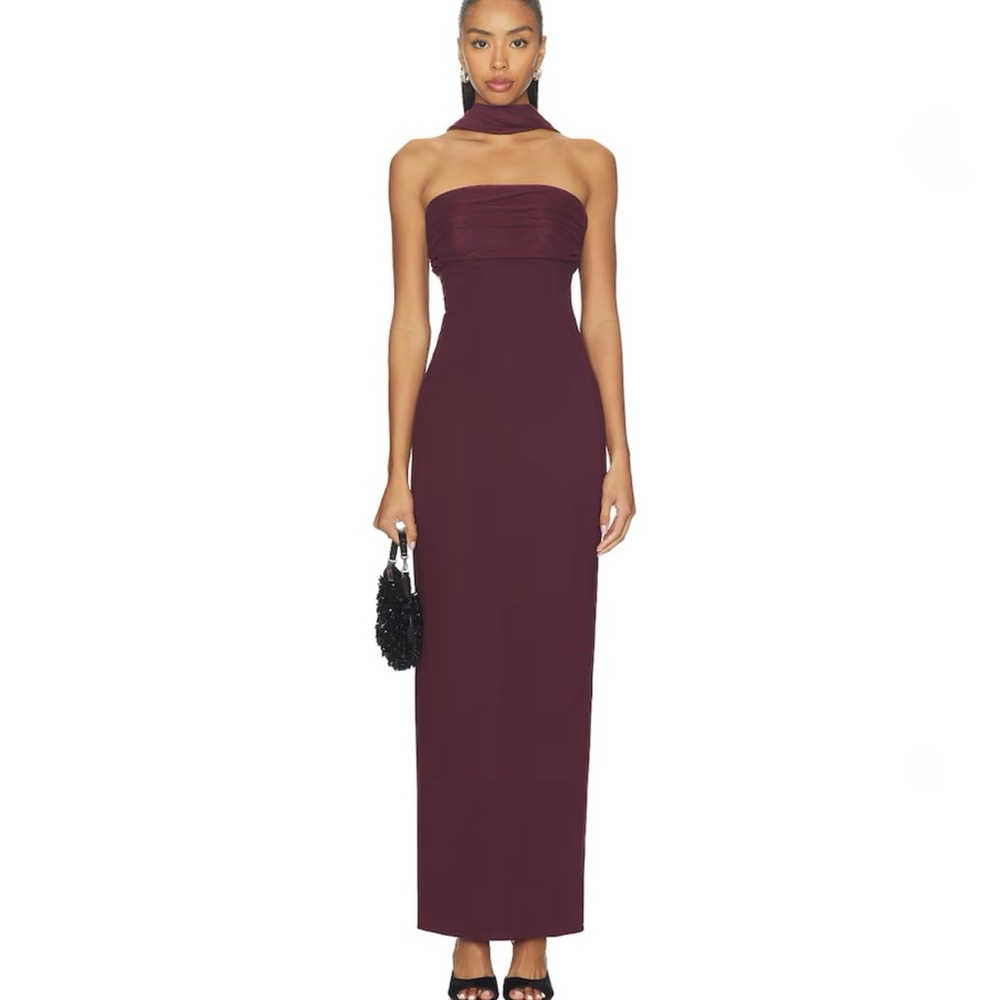 REVOLVE Burgundy Maxi Dress